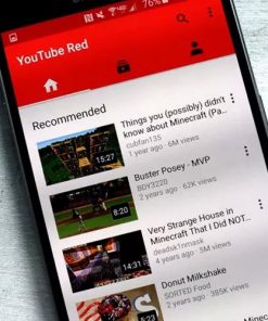 Tài khoản Youtube Red, xem video không quảng cáo